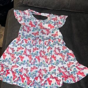 Butterfly Print Dress